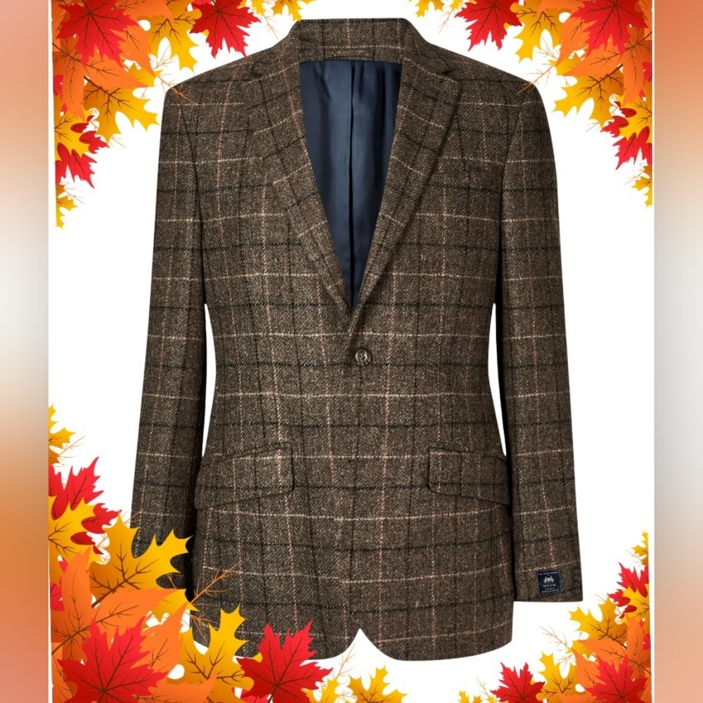 Marks & Spencer Checkered Men's Blazer